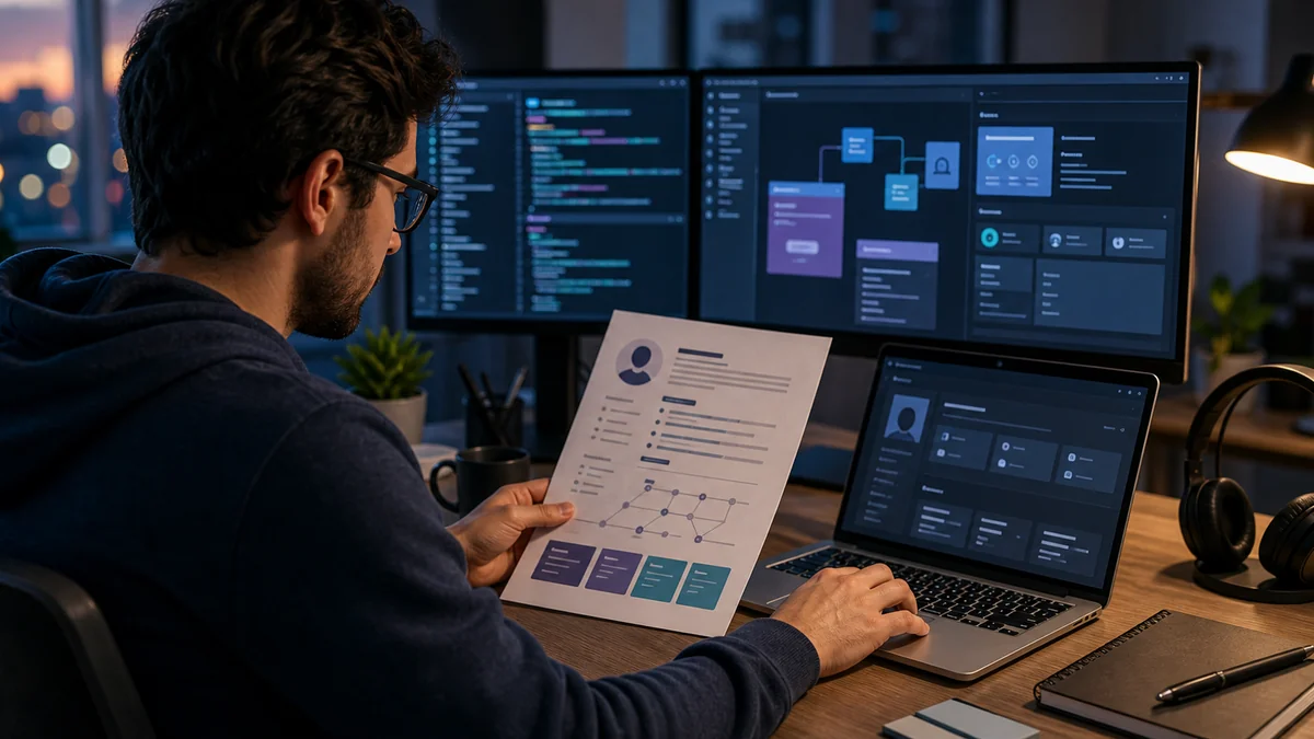 CV de programador en Chile: proyectos, stack y experiencia