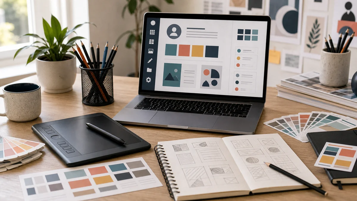 CV de diseñador gráfico: portafolio, herramientas y proyectos