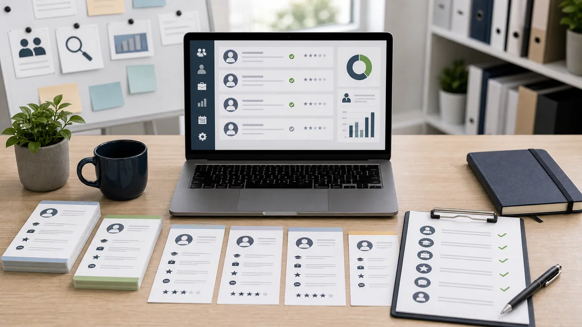 CV de recursos humanos: reclutamiento, personas y gestión