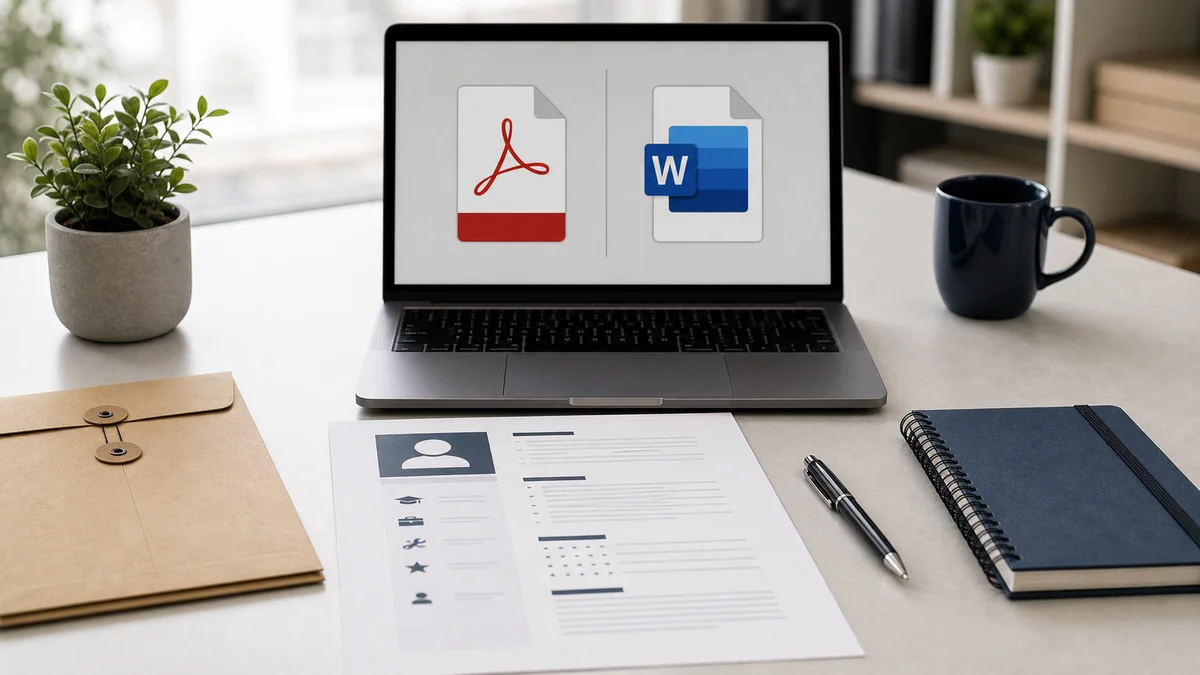 CV en PDF o Word: qué conviene enviar en Chile