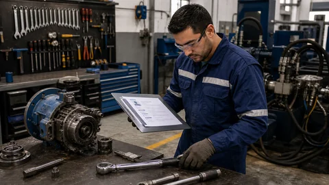 CV de mantenedor mecánico industrial