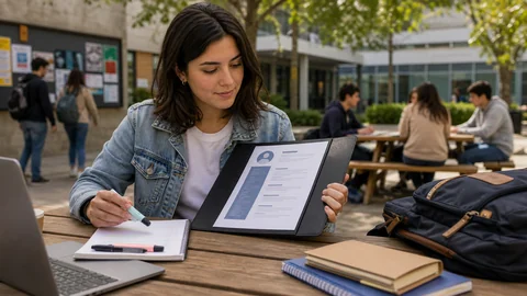 CV de estudiante en Chile: primer trabajo, práctica y media jornada