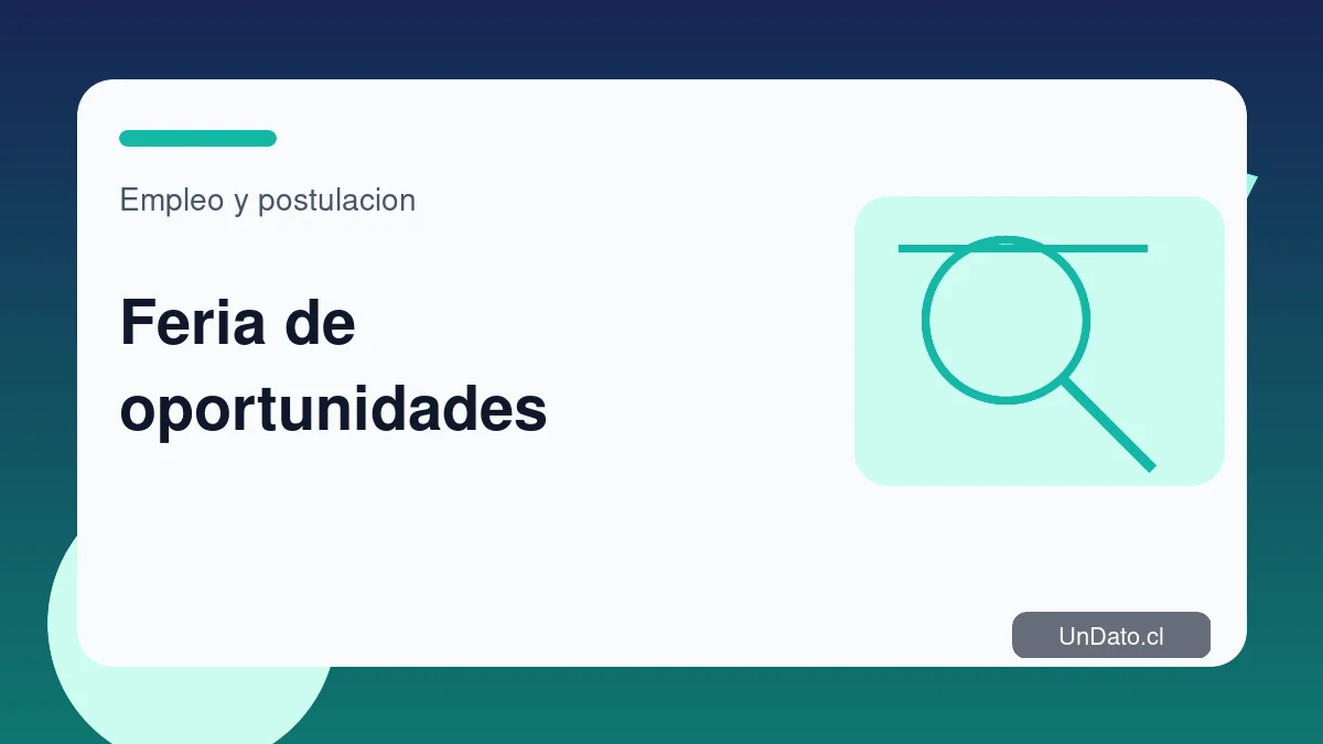 Paneles de una feria laboral virtual organizados por sectores con tarjetas de vacantes y señalética de navegación