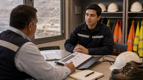 Preguntas de entrevista para trabajos en minería y faena