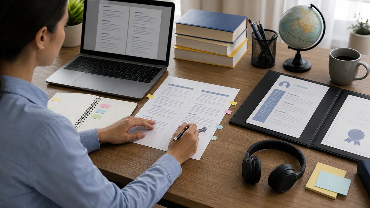 CV de traductor: idiomas, especialidad y proyectos