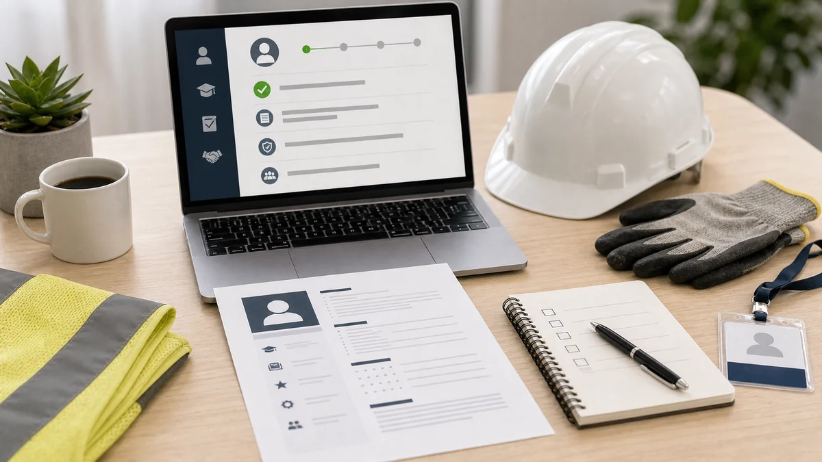 CV de ayudante para minería o faena sin experiencia