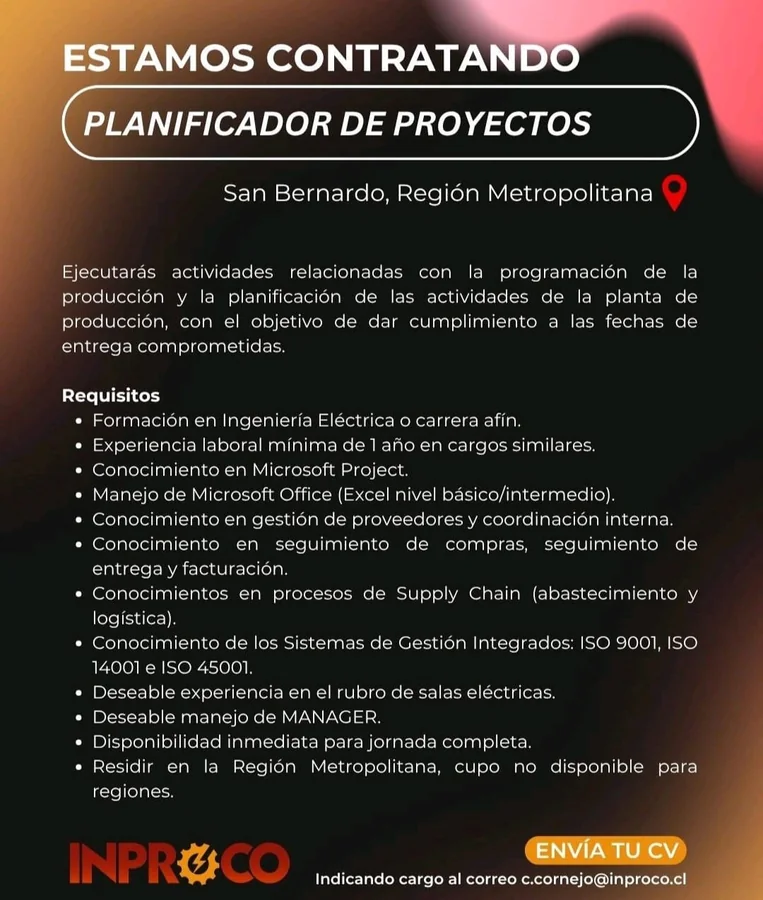 Planificador de Proyectos - imagen 1