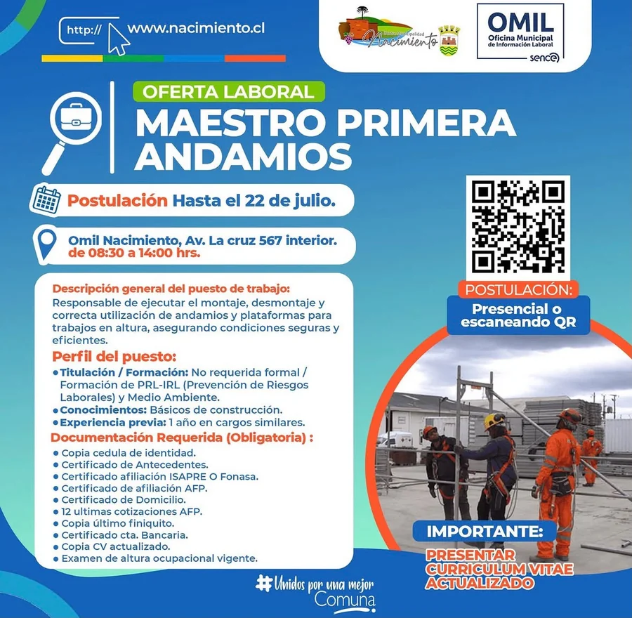 Maestro Primera Andamios - imagen 1
