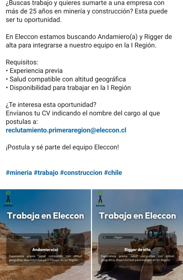 Andamiero(a) y Rigger de Alta - imagen 1