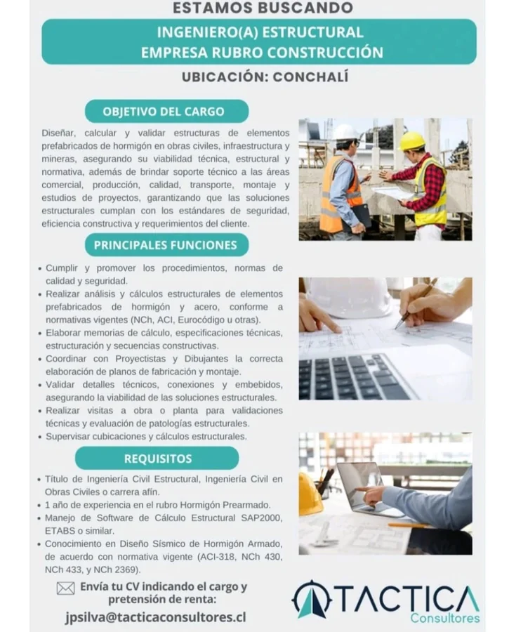 Ingeniero(a) Estructural - imagen 1
