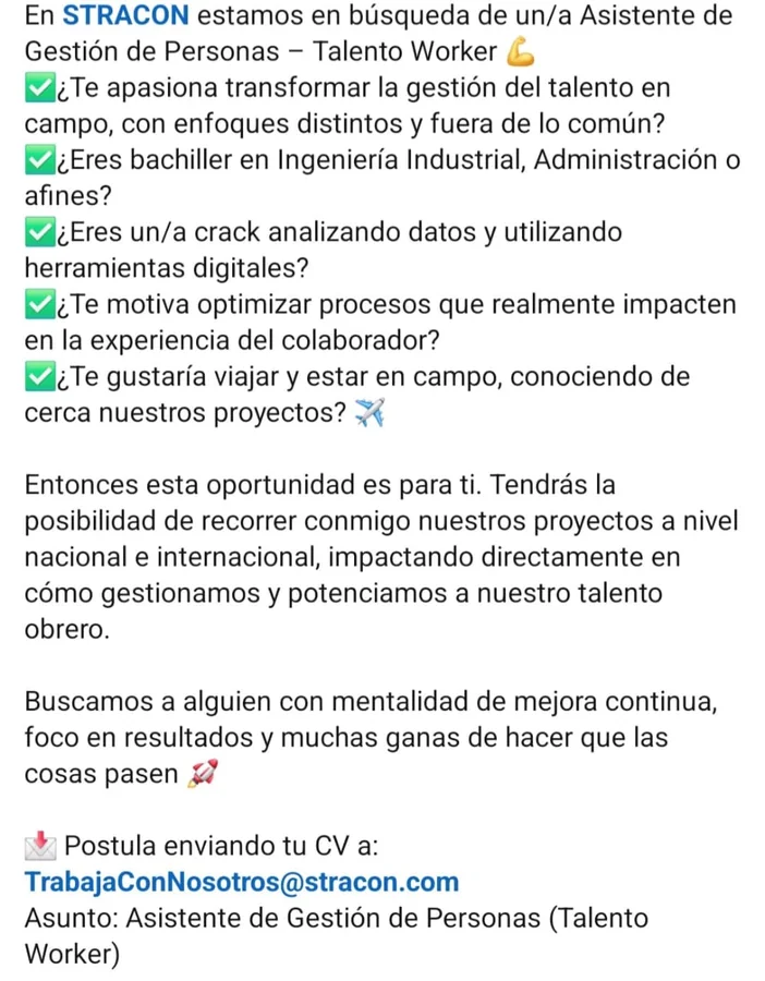 Asistente de Gestión de Personas - imagen 1
