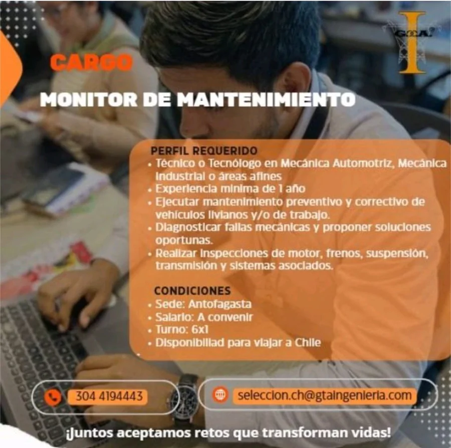 Monitor de Mantenimiento - imagen 1