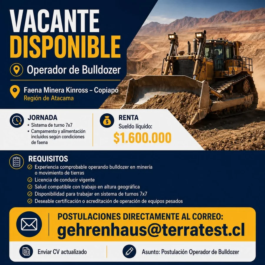 Operador de Bulldozer - imagen 1