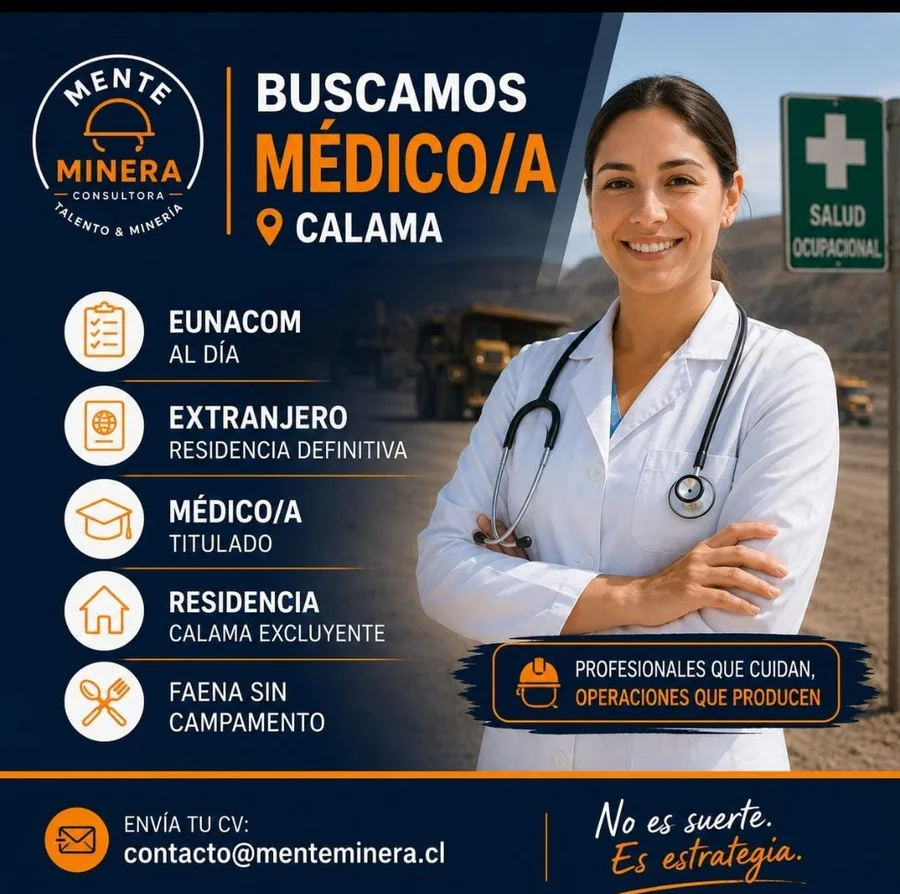 Médico/a para faena en Calama - imagen 1