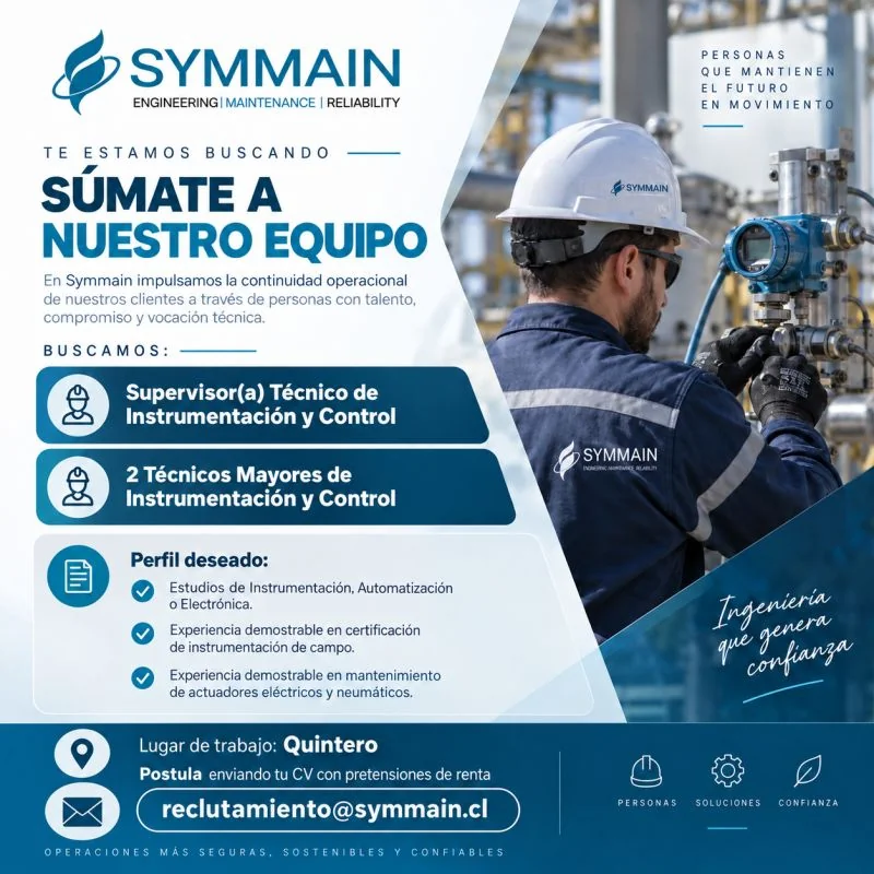 Supervisor Técnico de Instrumentación y Control - imagen 1
