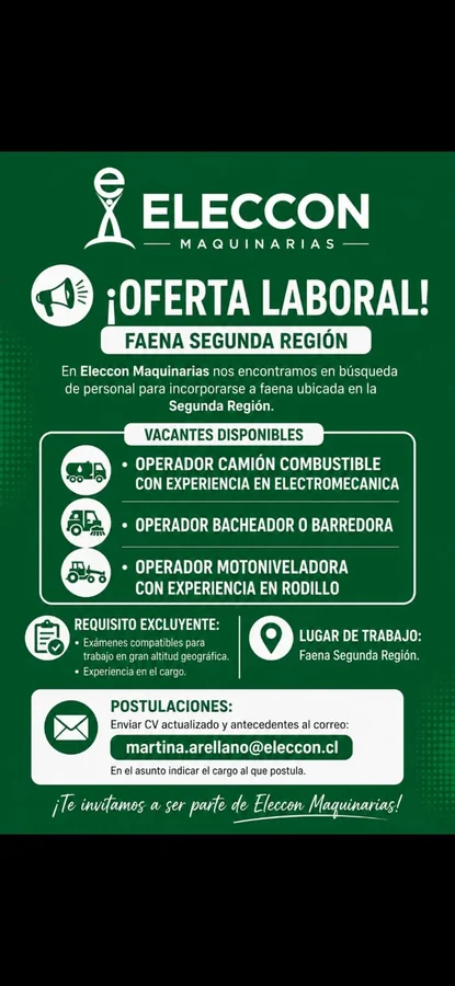 Operadores de Maquinaria Pesada y Camión - imagen 1