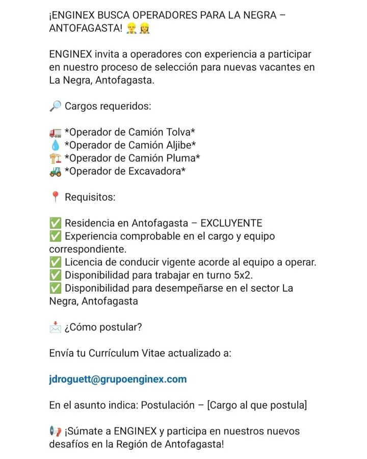 Operadores de camión y excavadora - imagen 1