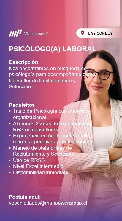 Psicólogo Laboral - imagen 1
