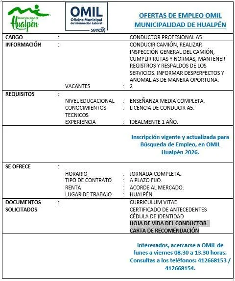 Conductor Profesional A5 - imagen 1