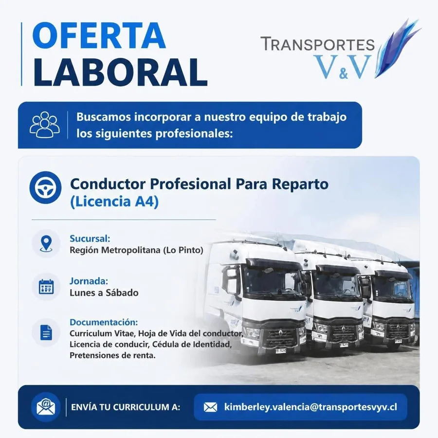 Conductor Profesional para Reparto (Licencia A4) - imagen 1