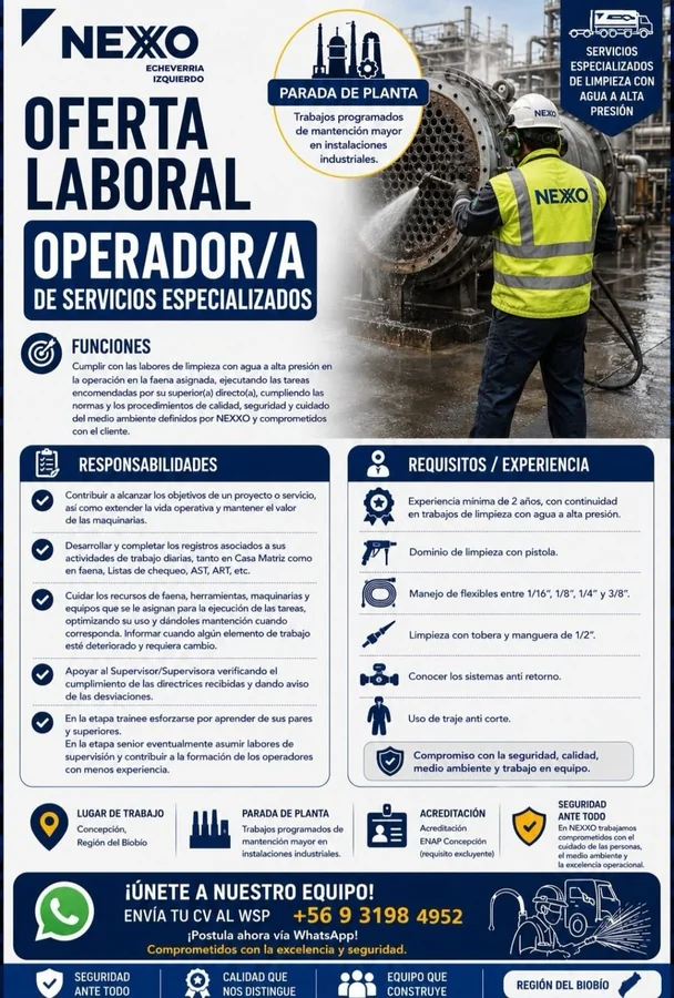 Operador/a de Servicios Especializados - imagen 1