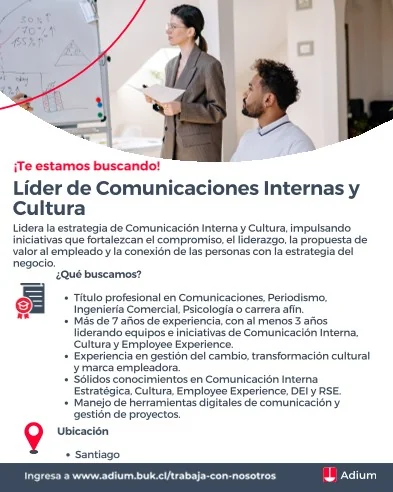 Líder de Comunicaciones Internas y Cultura - imagen 1