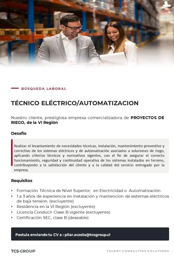 Técnico Eléctrico / Automatización - imagen 1