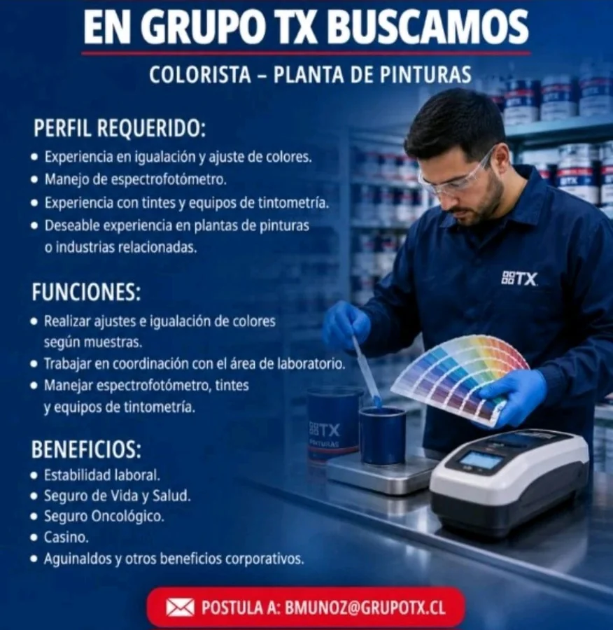 Colorista de Planta de Pinturas - imagen 1
