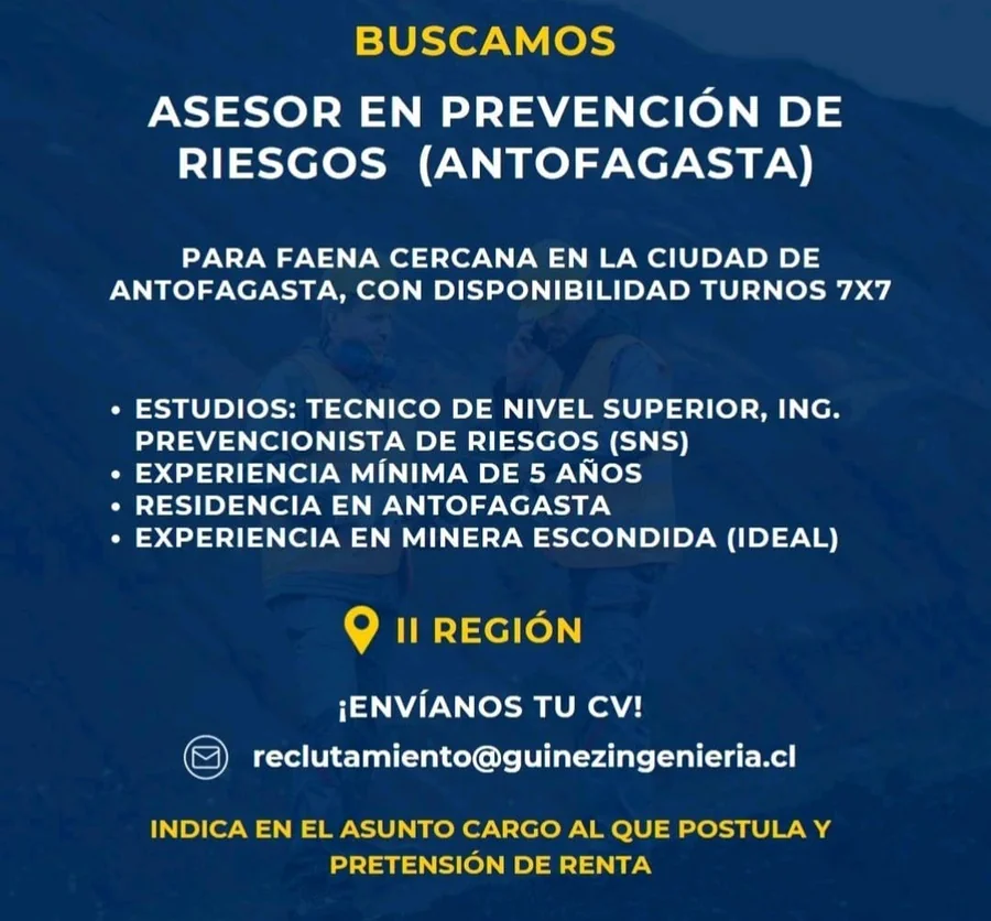 Asesor en Prevención de Riesgos - imagen 1