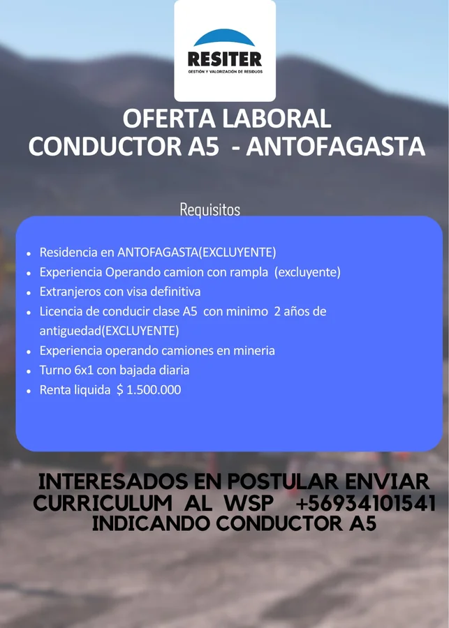 Conductor A5 - imagen 1