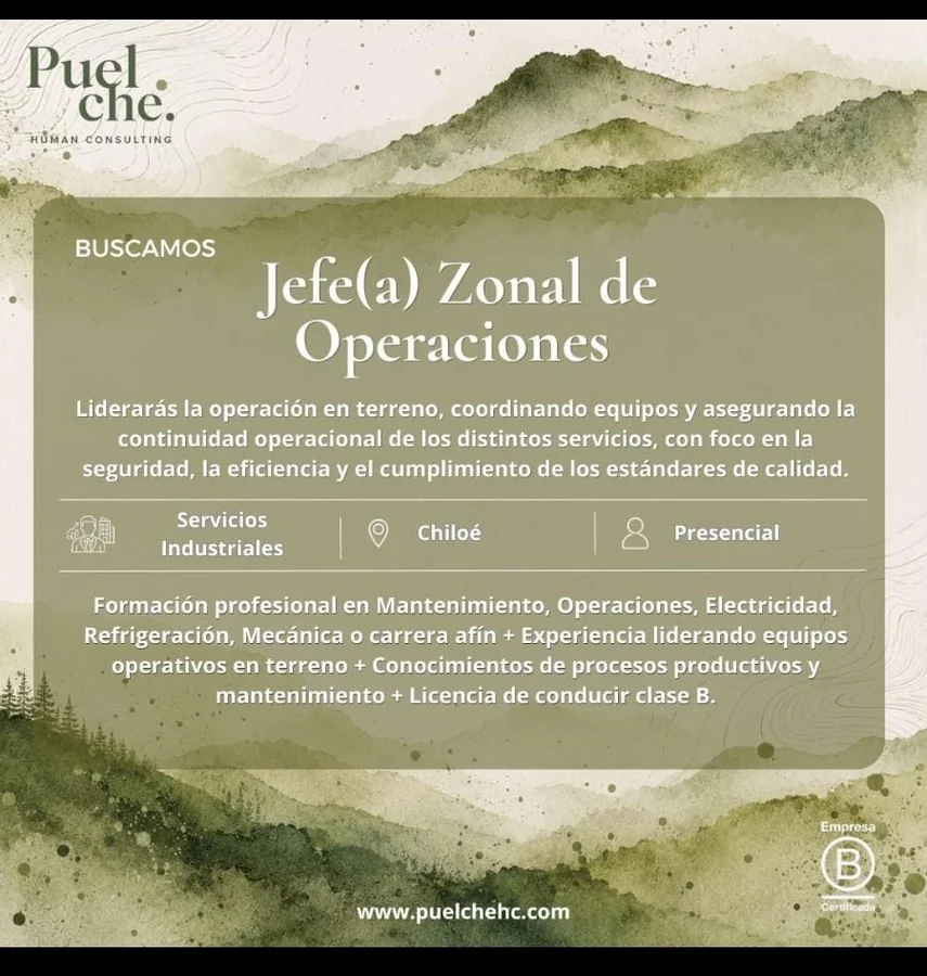 Jefe Zonal de Operaciones - imagen 1