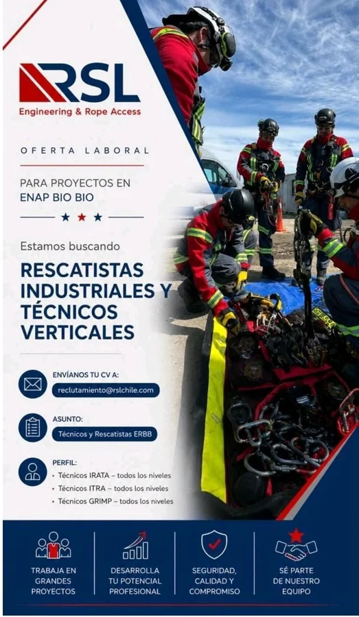 Rescatistas Industriales y Técnicos Verticales - imagen 1