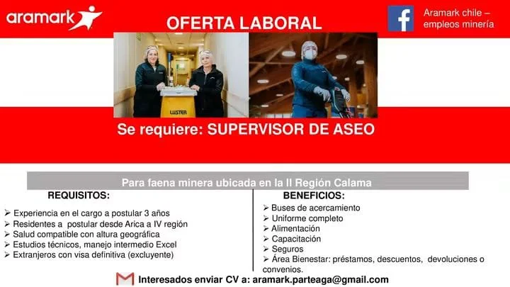 Supervisor de Aseo - imagen 1