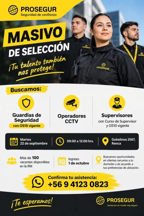 Guardias, Operadores CCTV y Supervisores de Seguridad - imagen 1