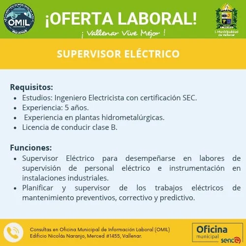 Supervisor Eléctrico - imagen 1