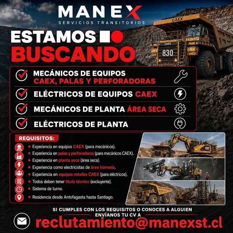 Técnicos CAEX: Mecánicos y Eléctricos - imagen 1