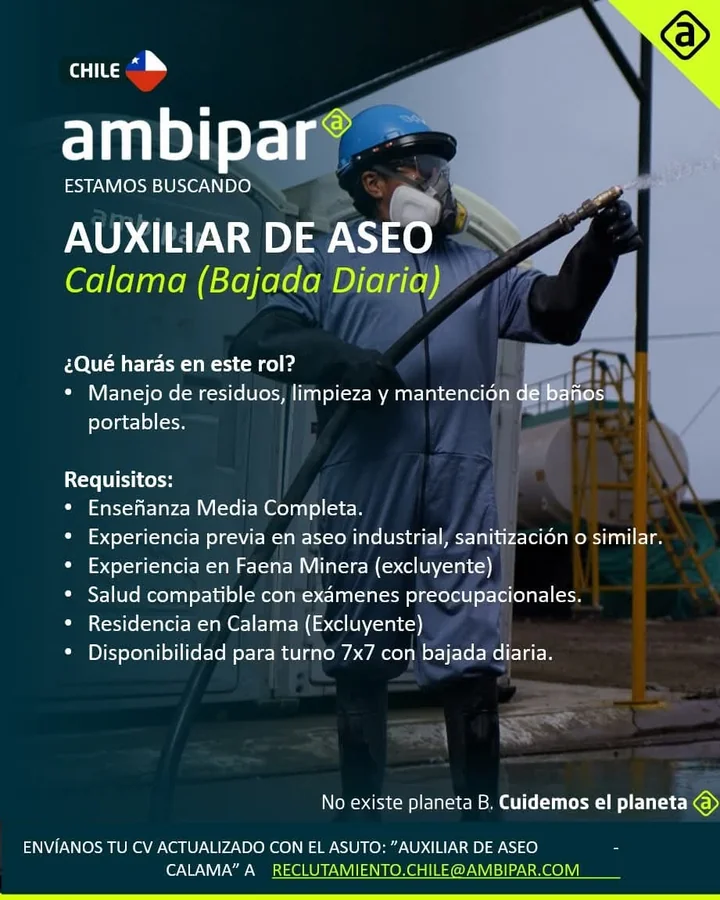 Auxiliar de Aseo - imagen 1