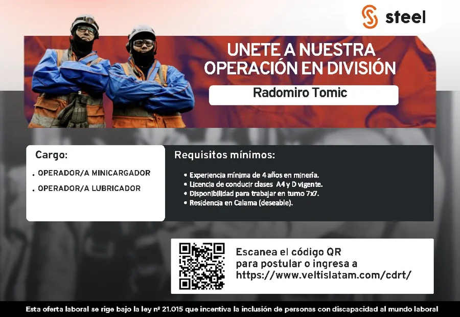 Operadores de Minicargador y Lubricador - imagen 1