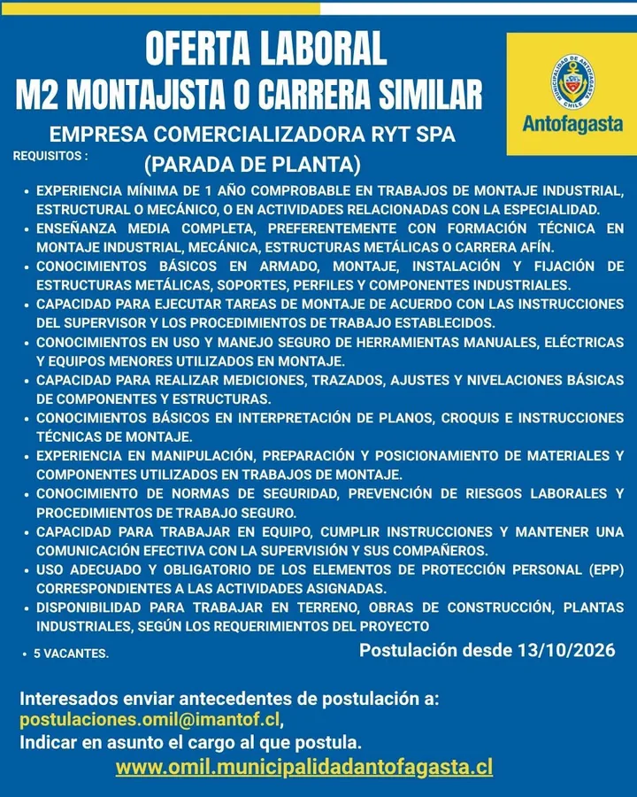 M2 Montajista - imagen 1