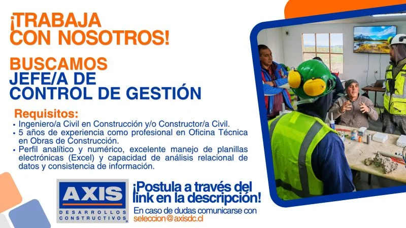 Jefe/a de Control de Gestión - imagen 1