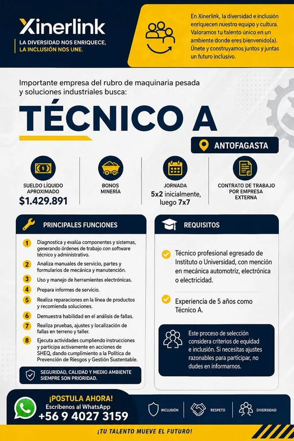 Técnico A - imagen 1