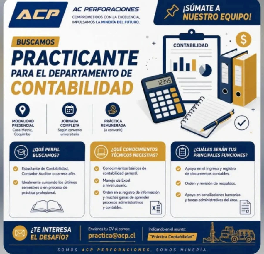 Práctica Contabilidad en ACP Perforaciones - imagen 1