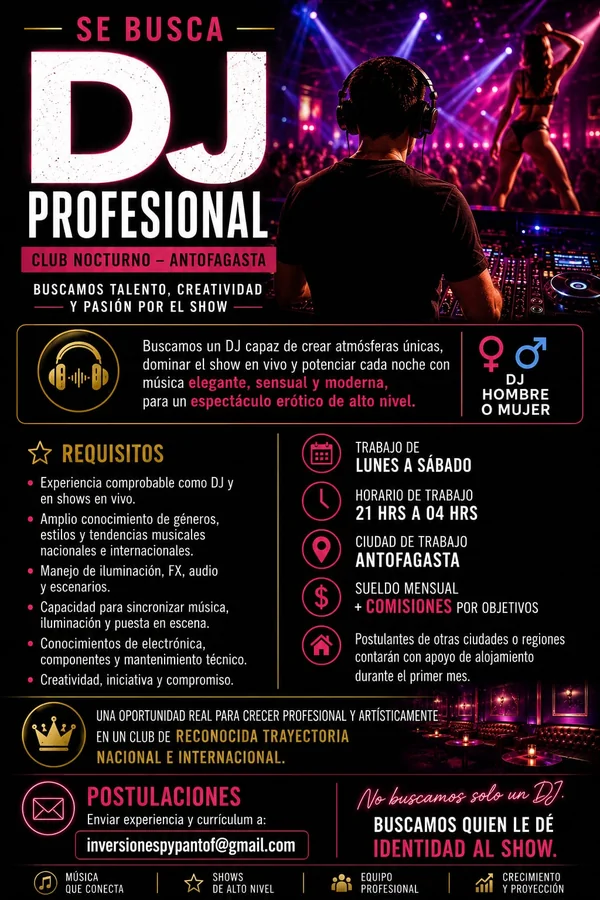 DJ Profesional para Club Nocturno - imagen 1
