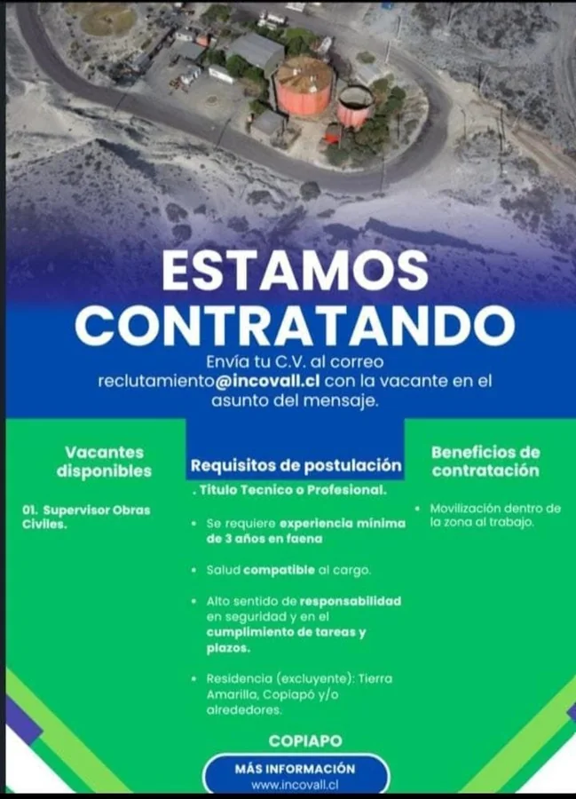Supervisor de Obras Civiles - imagen 1