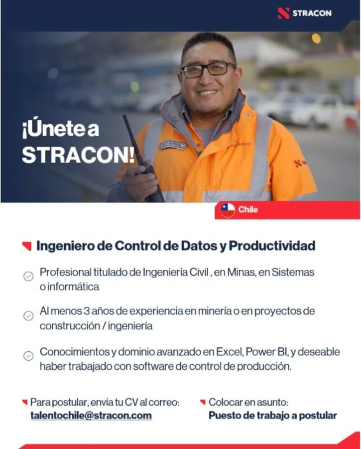 Ingeniero de Control de Datos y Productividad - imagen 1