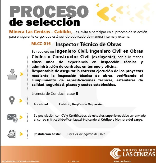 Inspector Técnico de Obras - imagen 1