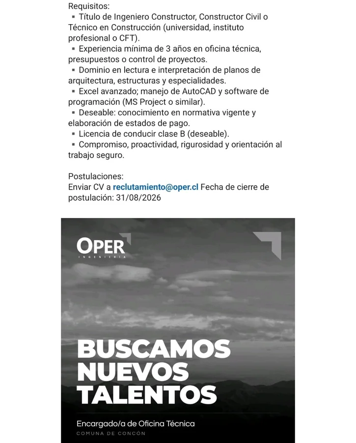Encargado de Oficina Técnica - imagen 1