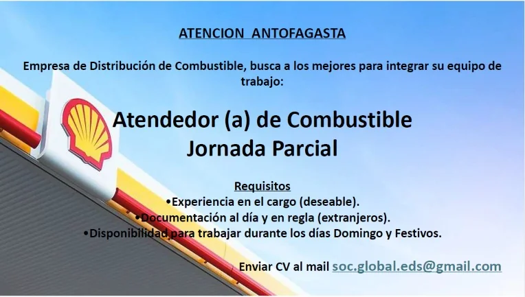 Atendedor(a) de Combustible - imagen 1