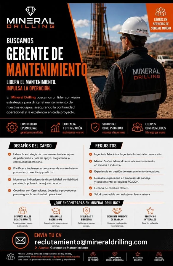 Gerente de Mantenimiento - imagen 1