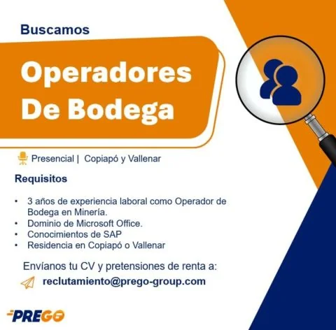 Operadores de Bodega - imagen 1